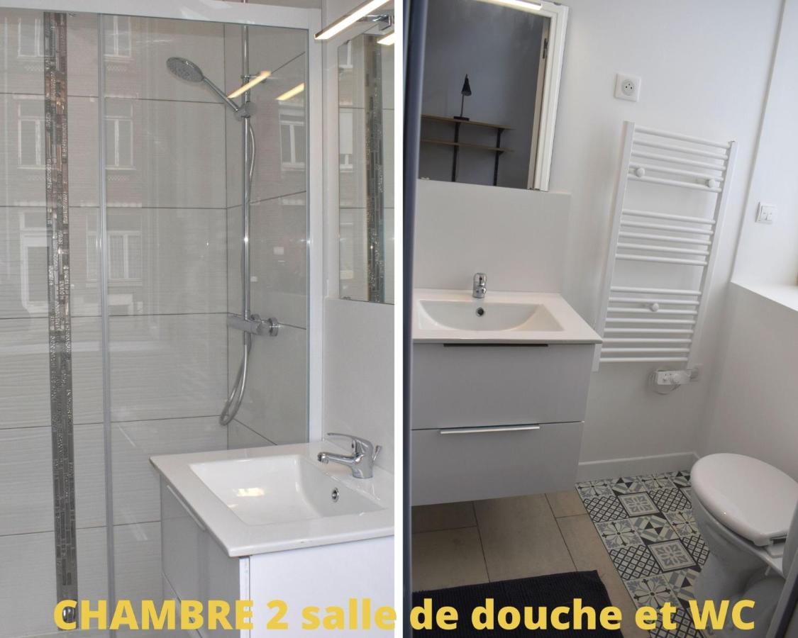 Coliving Tout Confort- Loos Les Lille-Maison Partagee-7 Chambres-5 Sdb-6Wc-Loos Les Lille Exterior photo