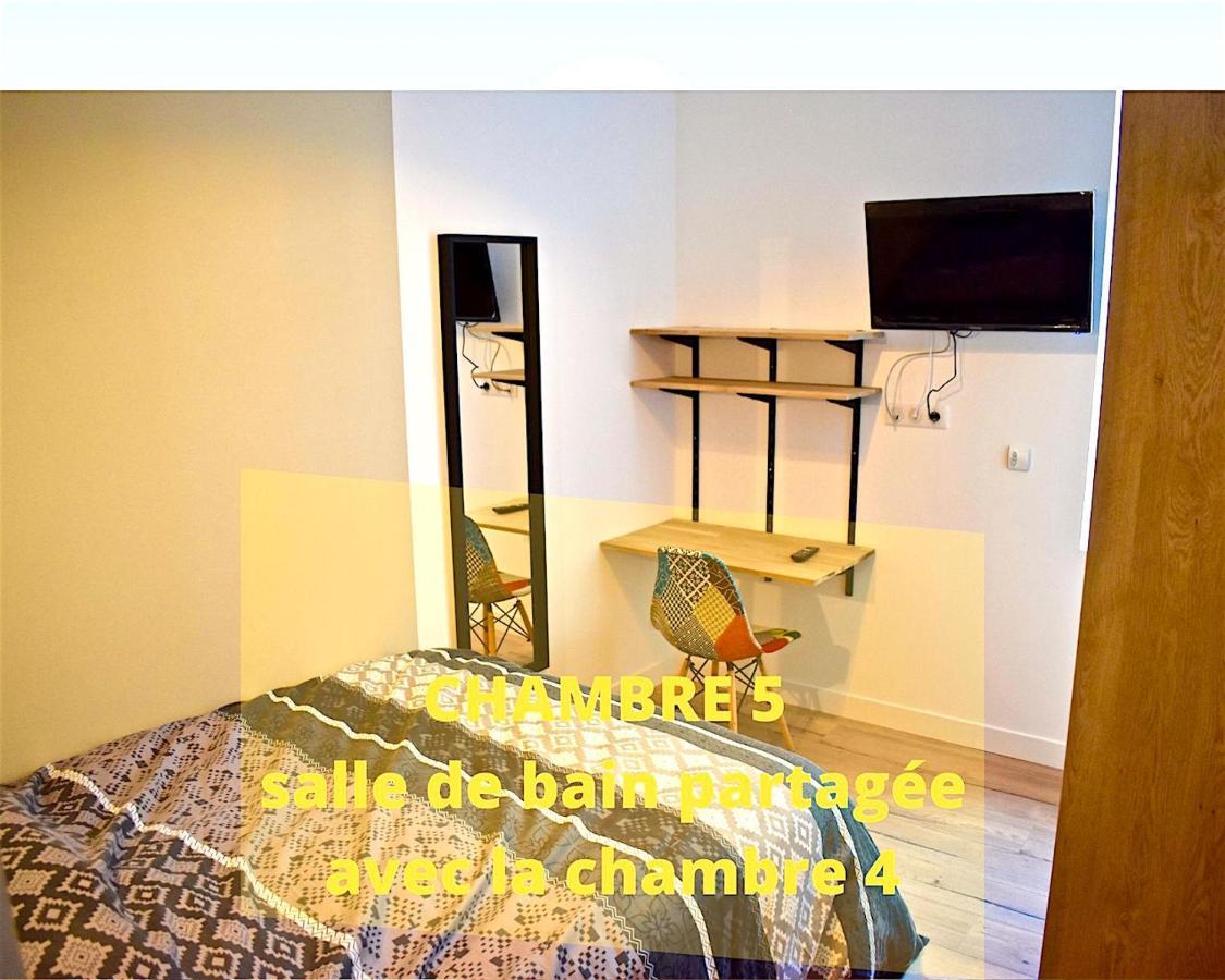 Coliving Tout Confort- Loos Les Lille-Maison Partagee-7 Chambres-5 Sdb-6Wc-Loos Les Lille Exterior photo